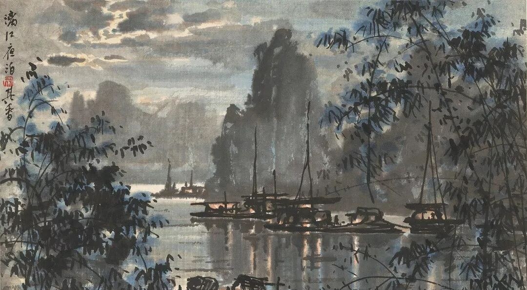 Away from the hustle and bustle of the metropolis, living in seclusion in a small town, the first person to showcase Chinese nighttime landscapes! A master almost forgotten.